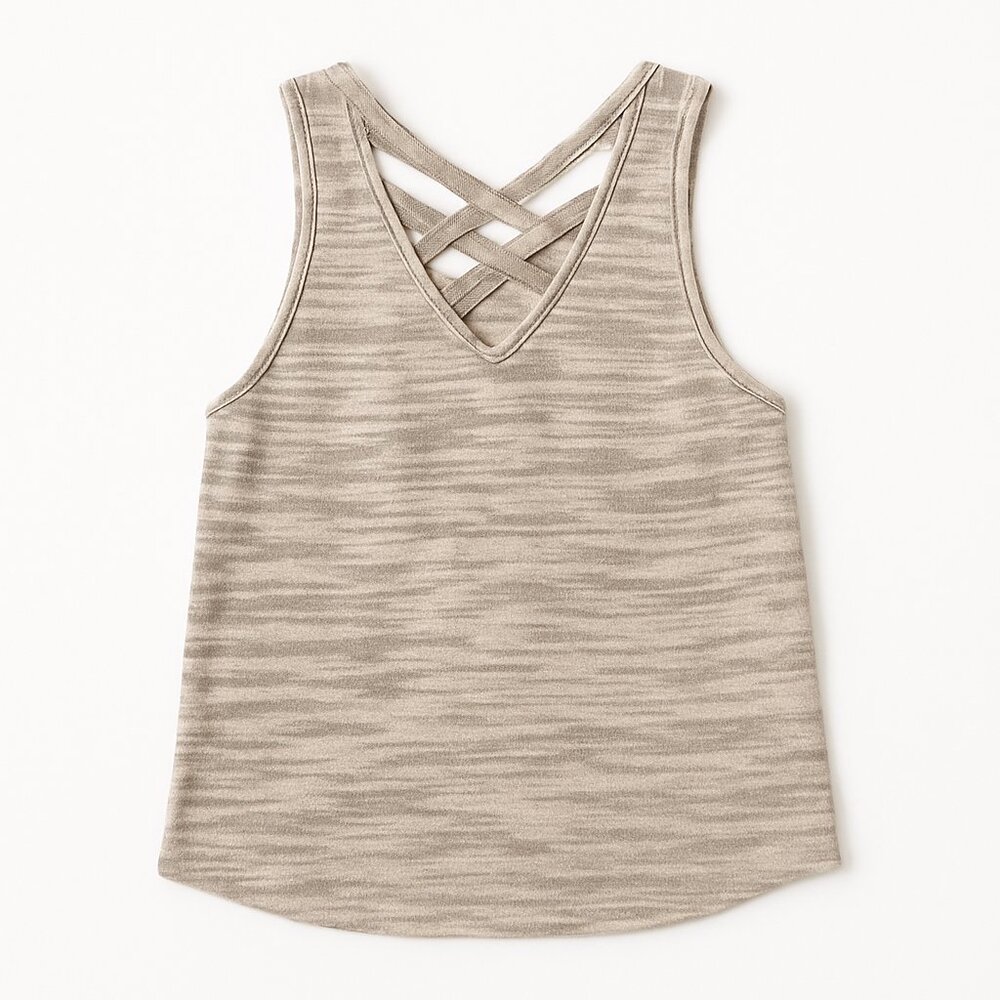 Lucky Brand Crochet Detail Knit Tank Top – Size Small